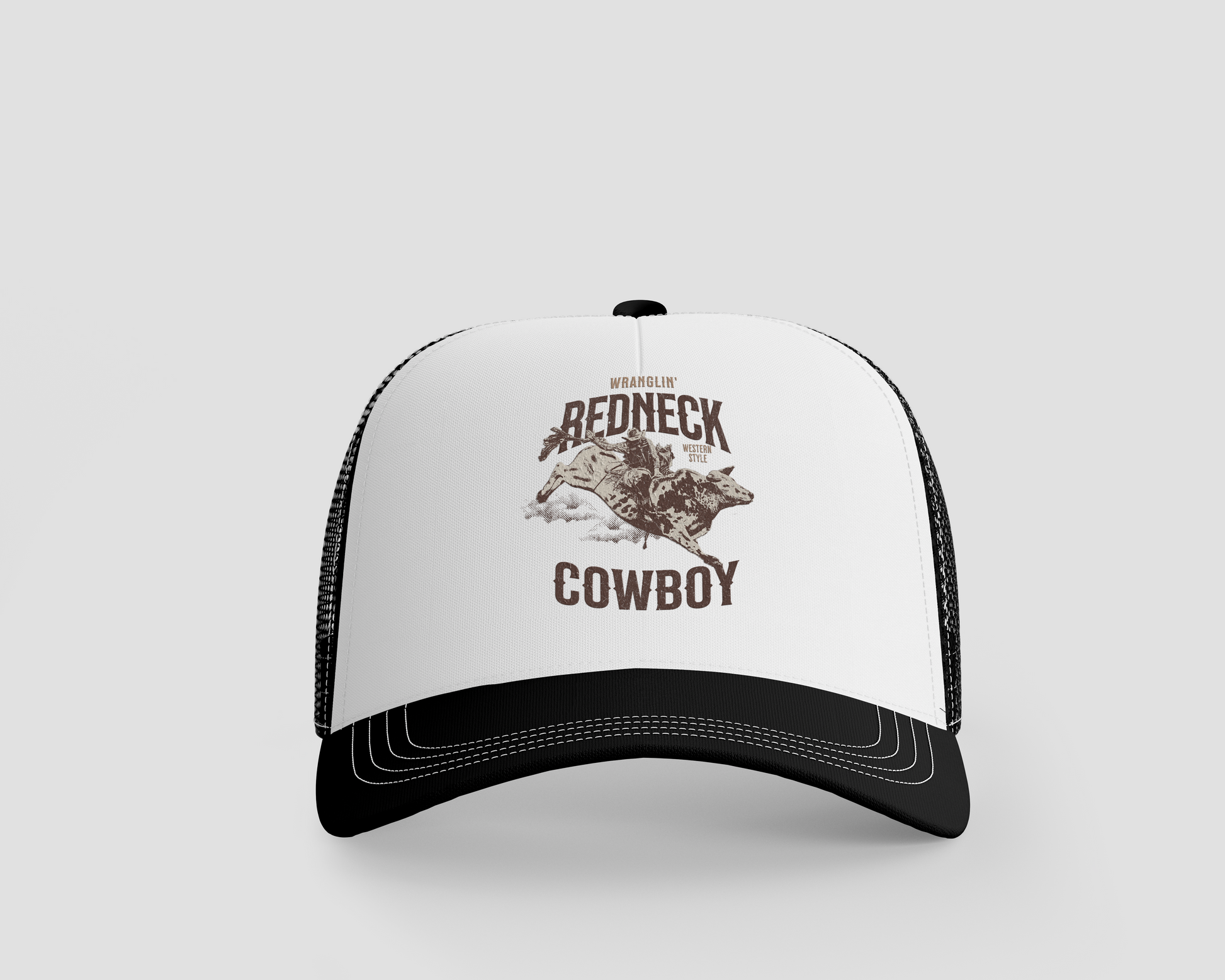 Wranglin Redneck Cowboy Trucker Hats!