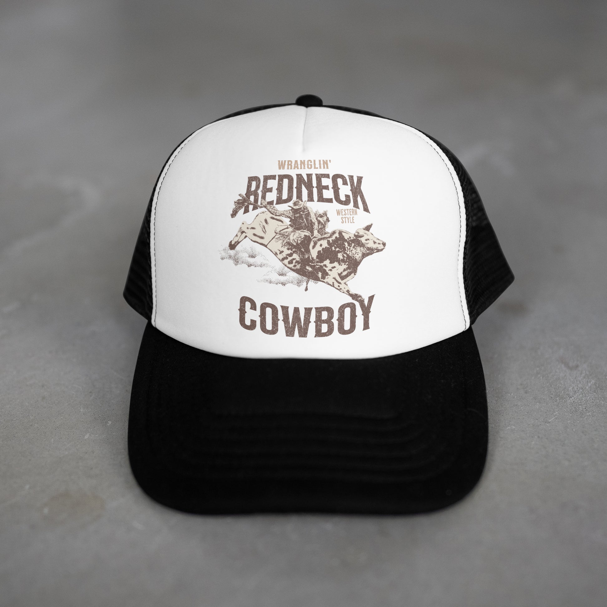 Wranglin Redneck Cowboy Trucker Hats!